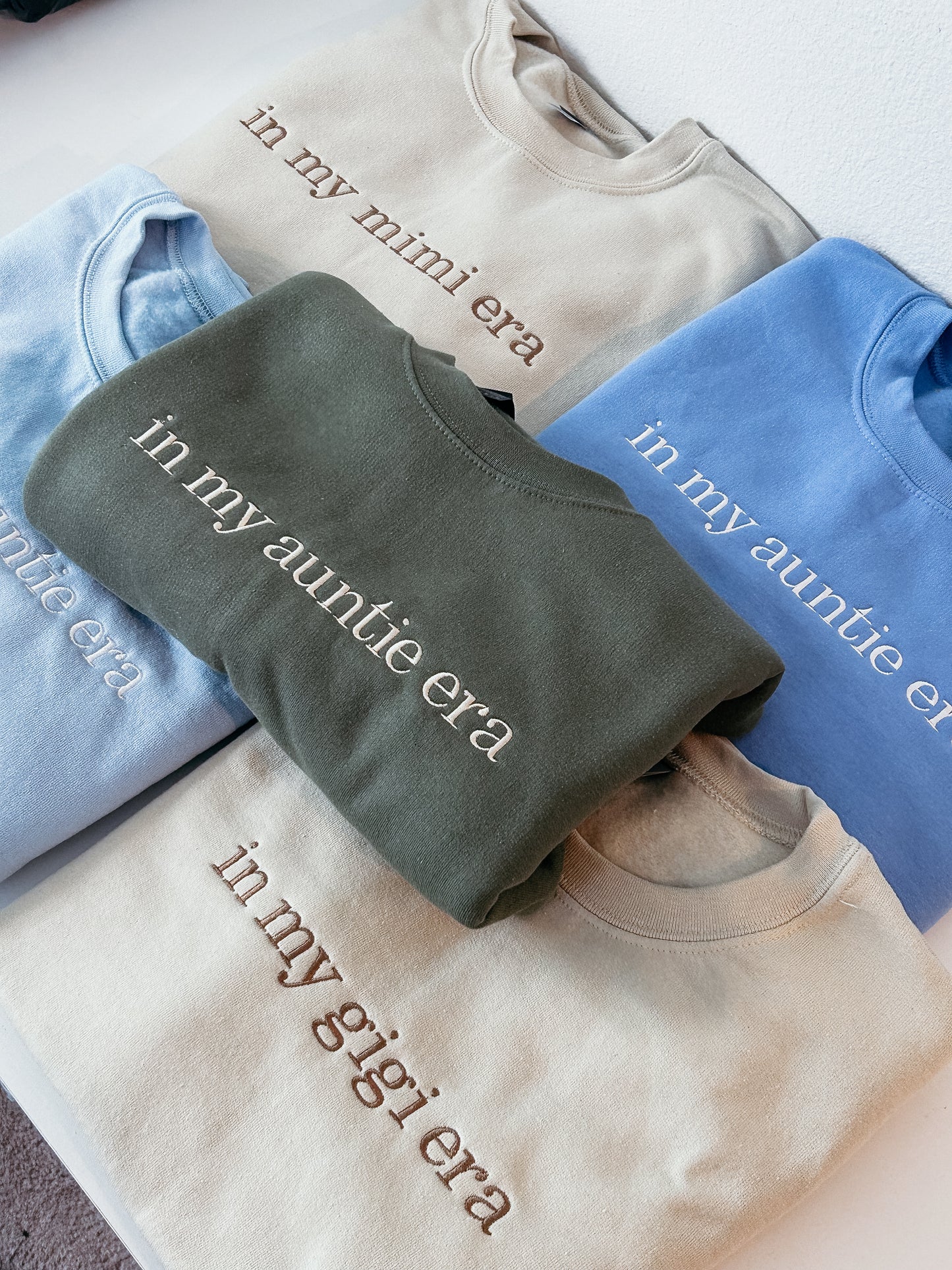 In My Era Embroidered Adult Crewneck Sweatshirt
